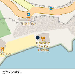 Posizione approssimativa di Santa Croce Beach Club