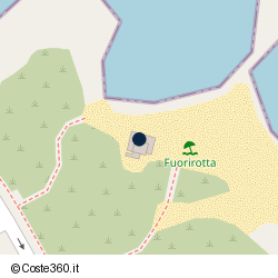Posizione approssimativa di Fuorirotta