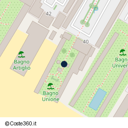 Posizione approssimativa di Bagno Unione