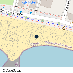 Posizione approssimativa di Kaly Hotel
