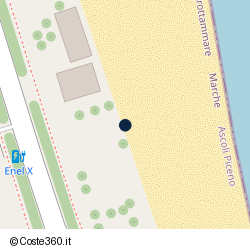 Posizione approssimativa di Bagni Beach35