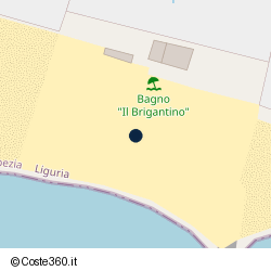 Posizione approssimativa di Bagno il Brigantino!