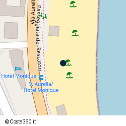 Posizione approssimativa di Real Collegio Beach