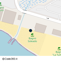 Posizione approssimativa di Bagno Soleado