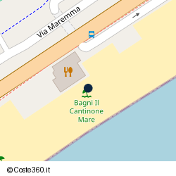 Posizione approssimativa di Ristorante Cantinone mare