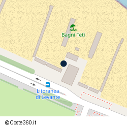 Posizione approssimativa di Bagni Teti