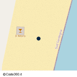 Posizione approssimativa di Nicla Beach Bar